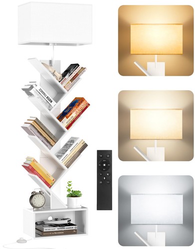 Bücherregal baum mit licht 6 - licht,,