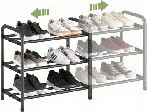 Erweiterbares schuhregal 7 - schuhregal,, 44,7