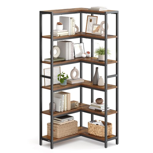 Bücherregal mit ebenen - bücherregal, 6